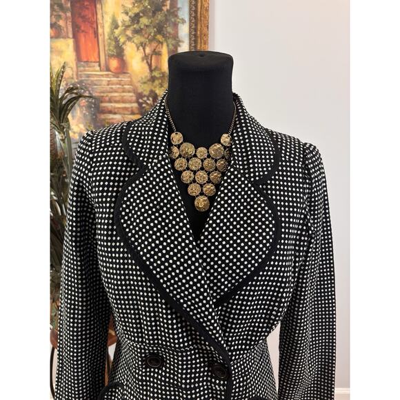 W Wrapper Women L Blazer Office Wear Double Breasted Notch Lapel Bella Swan - Picture 3 of 12